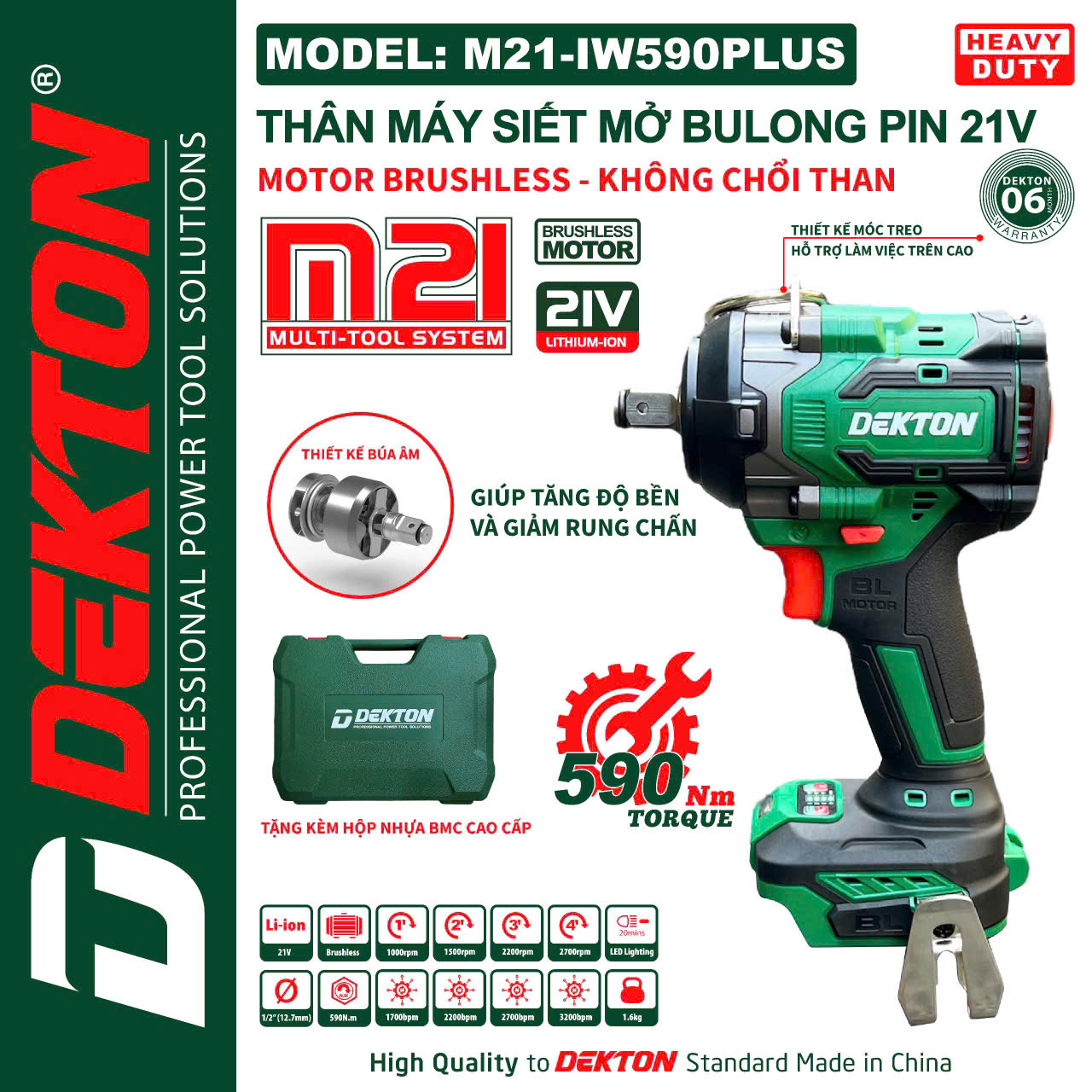 Dekton M21-IW590PLUS