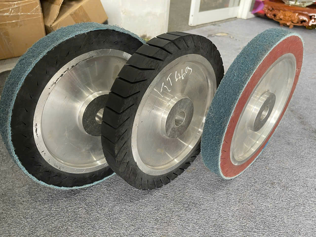 Bánh cao su Silicon 250x50x25mm