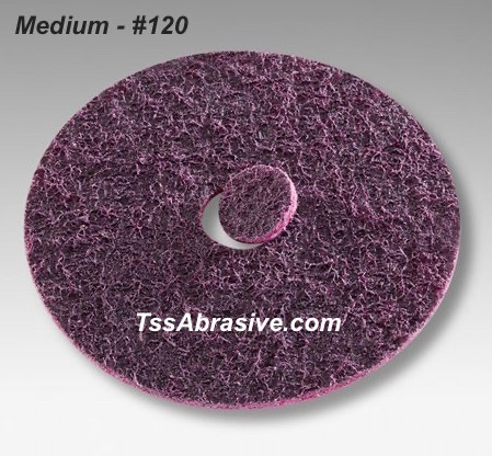Nhám đĩa bùi nhùi 125x22mm Medium A