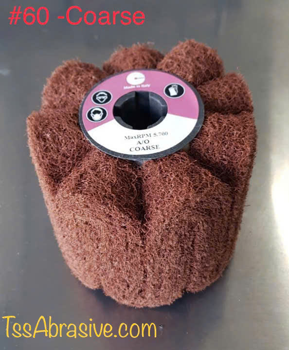 Trục bùi nhùi 100x100x19mm Coarse