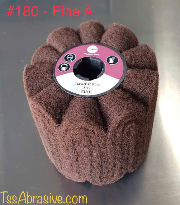 Trục bùi nhùi 100x100x19mm Fine A