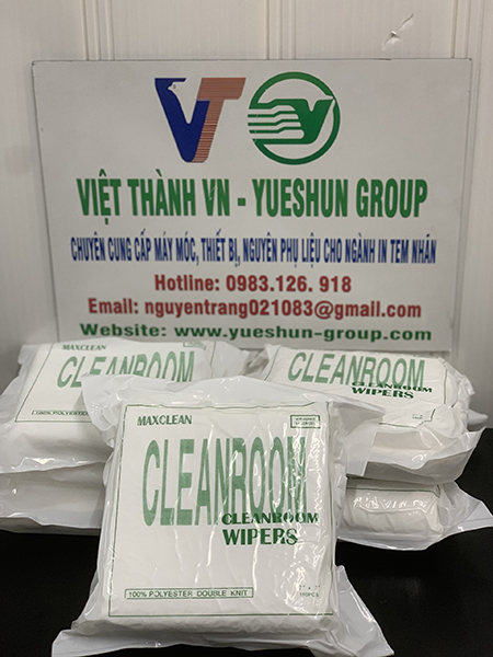 Khăn lau phòng sạch - Công Ty TNHH Việt Thành Việt Nam (YUESHUN GROUP) - Label Printing Solution