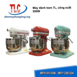 Máy đánh kem 7l Mixer công suất 500w - Điện Máy Thăng Long - Công Ty Cổ Phần Điện Tử Điện Máy Thăng Long