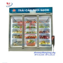 Tủ mát trưng bày hoa quả 3 cánh kính KINCOOL - Điện Máy Thăng Long - Công Ty Cổ Phần Điện Tử Điện Máy Thăng Long