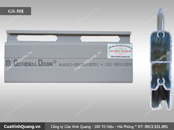 Cửa cuốn khe thoáng GeneralDoor GS-50I - Cửa Cuốn Vinh Quang - Công Ty TNHH Cửa Cuốn úc Vinh Quang