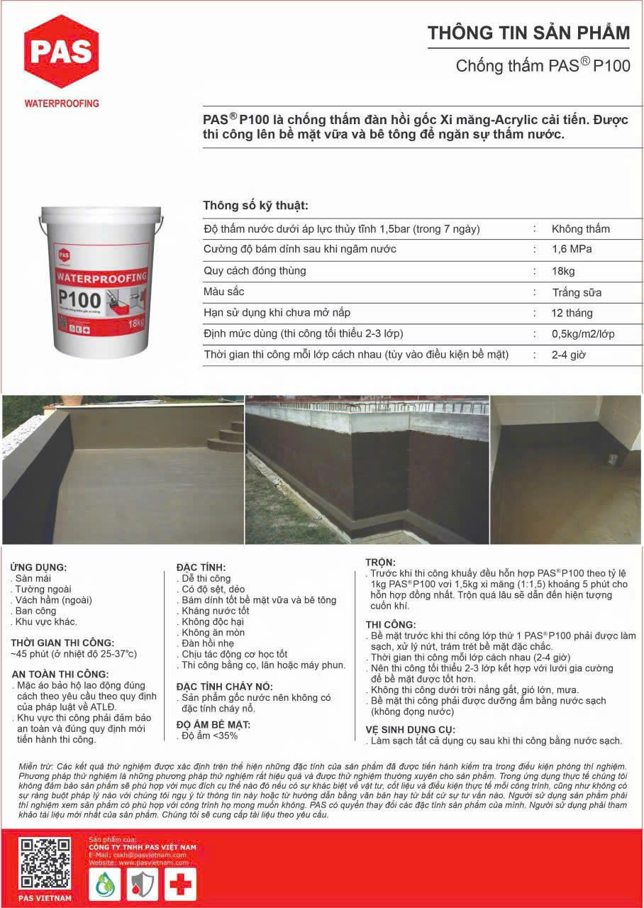 Sơn chống thấm P100