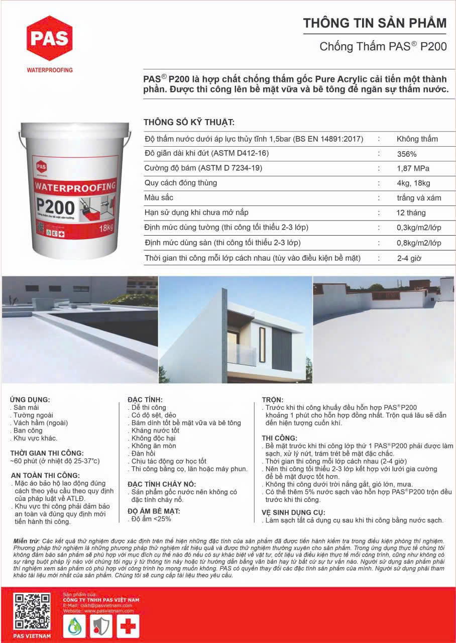 Sơn chống thấm P200