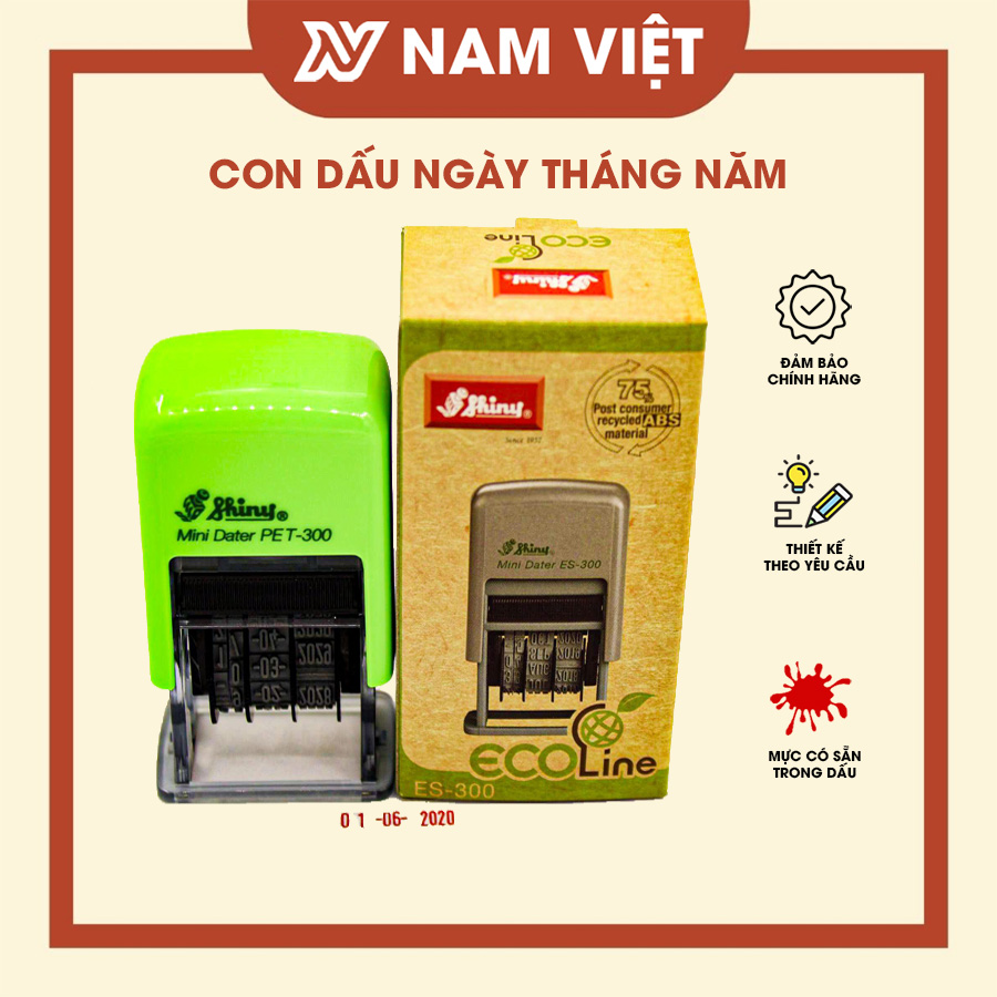 Khắc dấu ngày tháng năm