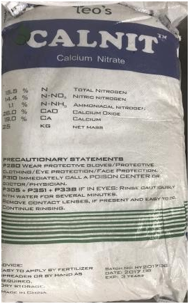 Calcium Nitrate - Phân Bón Và Hóa Chất BTC - Công Ty TNHH XNK Phân Bón Và Hóa Chất BTC