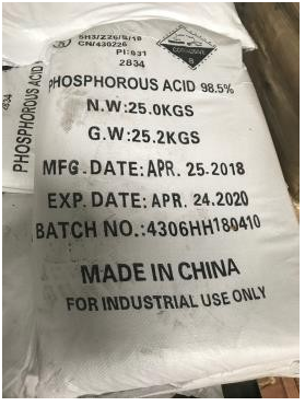 Phosphorous Acid - Phân Bón Và Hóa Chất BTC - Công Ty TNHH XNK Phân Bón Và Hóa Chất BTC