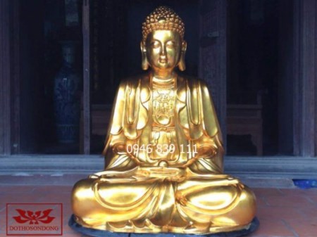 Tượng Phật A Di Đà - Công Ty TNHH Đồ Gỗ Mỹ Nghệ Phú Cường