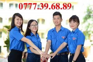 Đồng phục áo đoàn - Vệ sinh tình nguyện