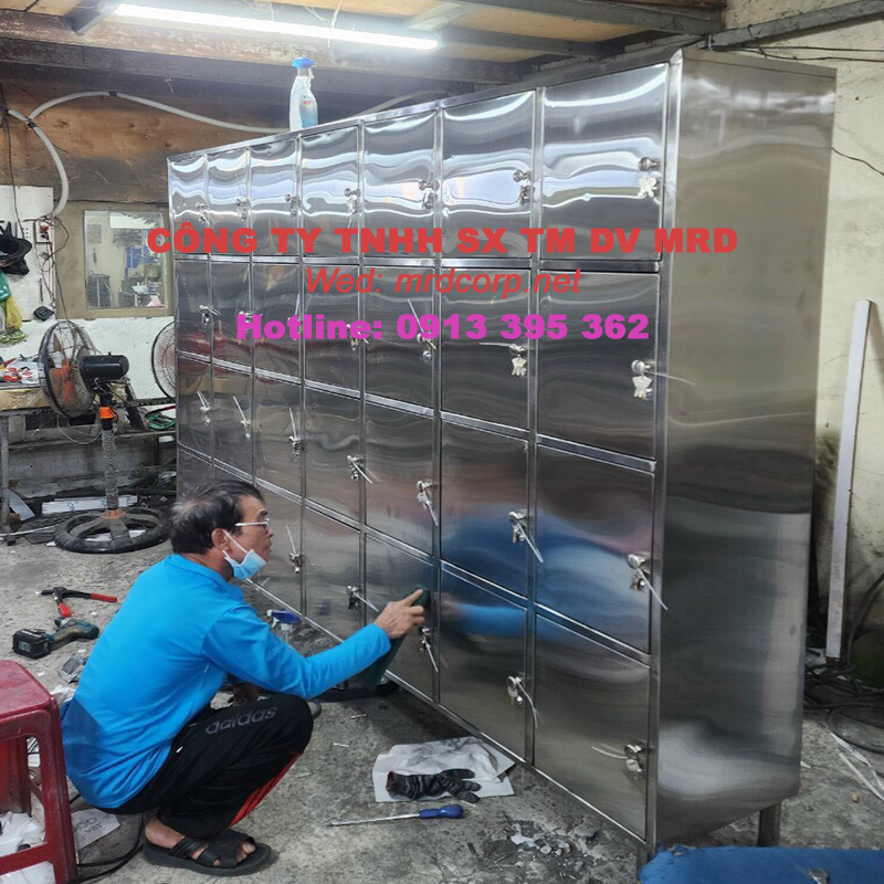 Gia công quầy tủ inox theo yêu cầu - Gia Công Inox MRD - Công Ty TNHH Sản Xuất Thương Mại Dịch Vụ MRD