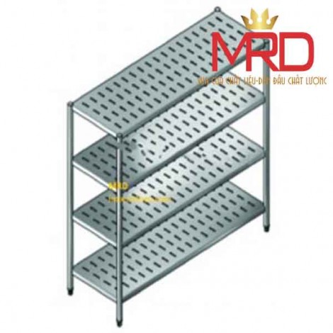 Kệ inox đục lỗ - Gia Công Inox MRD - Công Ty TNHH Sản Xuất Thương Mại Dịch Vụ MRD