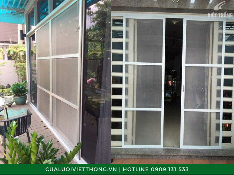 Cửa lưới chống muỗi dạng lùa
