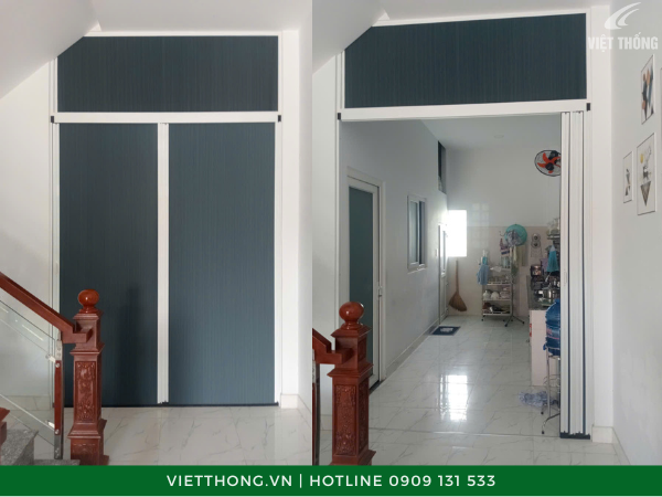 Vách tổ ong ngăn phòng bếp - Rèm Vách Ngăn Việt Thống - Công Ty TNHH Sản Xuất Thương Mại Dịch Vụ Việt Thống Hưng Thịnh