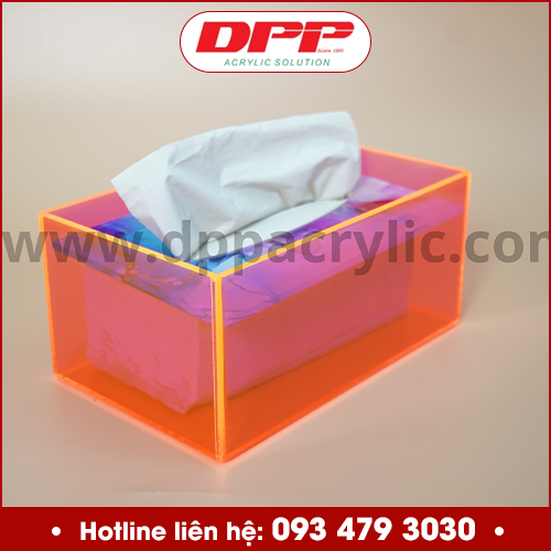 Hộp giấy ăn - Gia Công Mica DPP - Công Ty TNHH Chế Tác Mica DPP