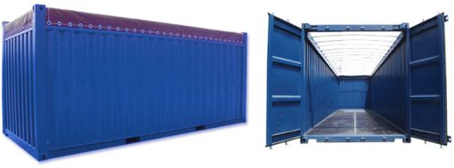 Container Opentop 40 feet (Cont mở nóc)