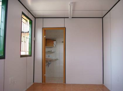 Container văn phòng 40 feet nguyên bản(mẫu cơ bản – có toilet)