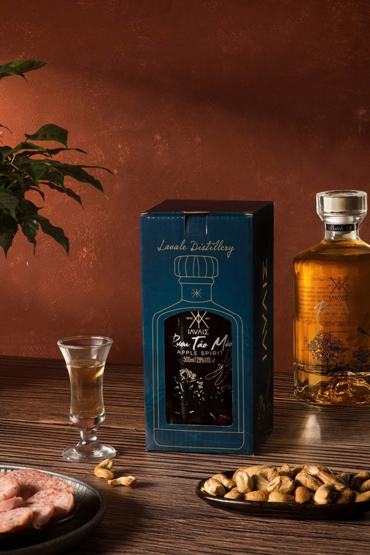 In hộp đựng rượu Táo Mèo