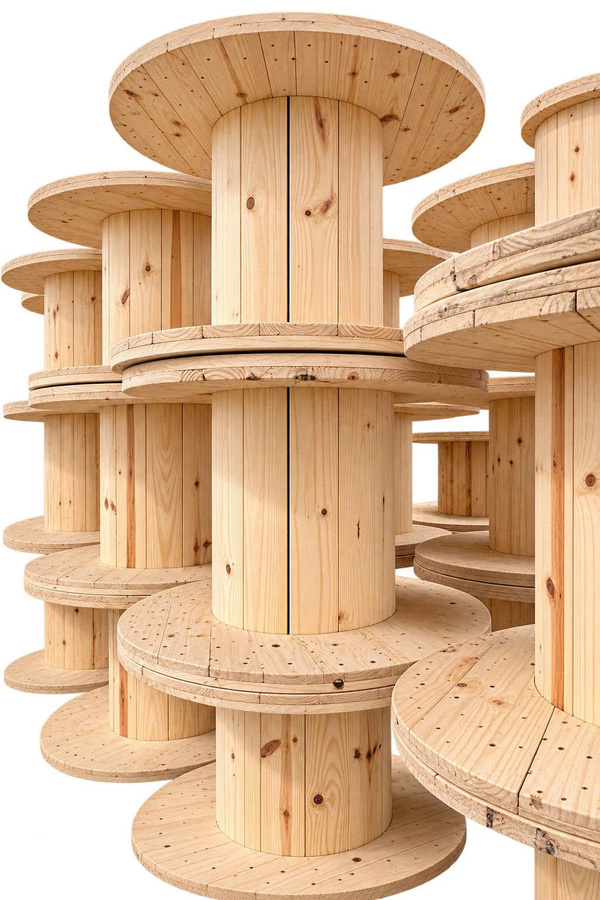 Bobbin, ruilo gỗ