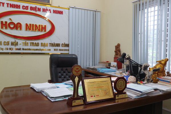 Giải thưởng - Thiết Bị Chăn Nuôi Hòa Ninh - Công Ty TNHH Cơ Điện Hòa Ninh