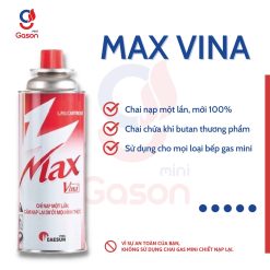 Chai gas mini Max Vina