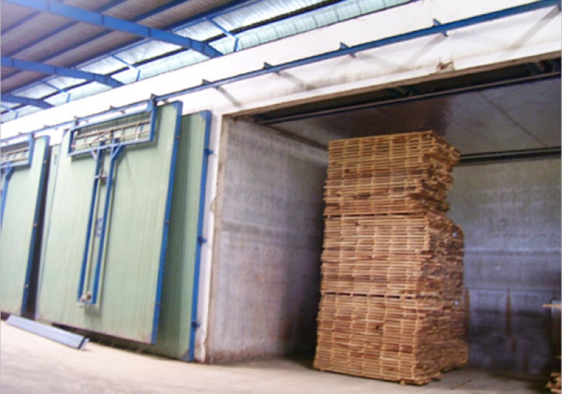 Lò sấy gỗ công nghiệp
