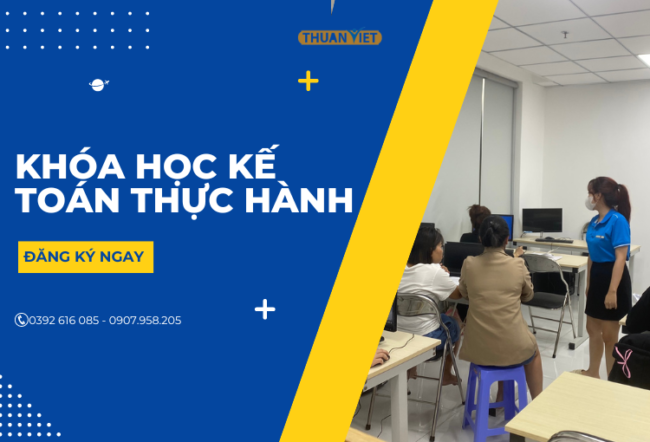Khóa học kế toán thực hành
