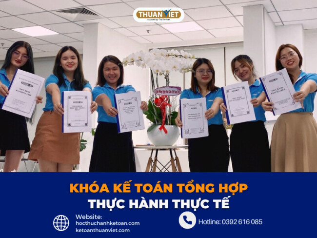 Khóa học kế toán tổng hợp thực hành thực tế