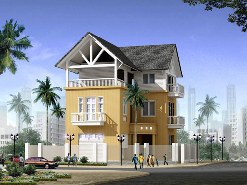Dịch vụ xây dựng biệt thự phố