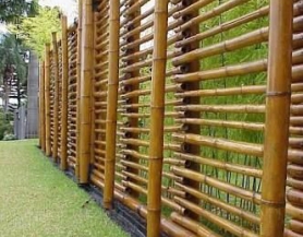 Hàng rào tre - Xưởng Sản Xuất Đồ Nội Thất Mây Tre - Cơ Sở Kim Việt Long