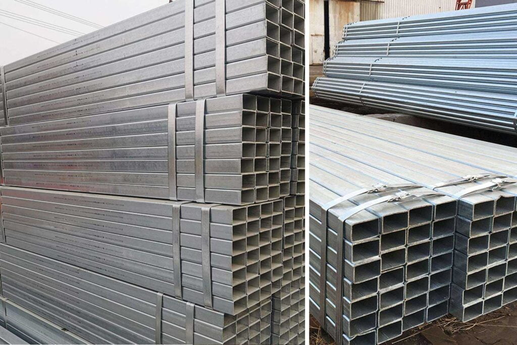 Thép hộp mạ kẽm nhúng nóng - Tôn Thép Hưng Phát - Công Ty Cổ Phần Vật Tư Kim Khí Hưng Phát