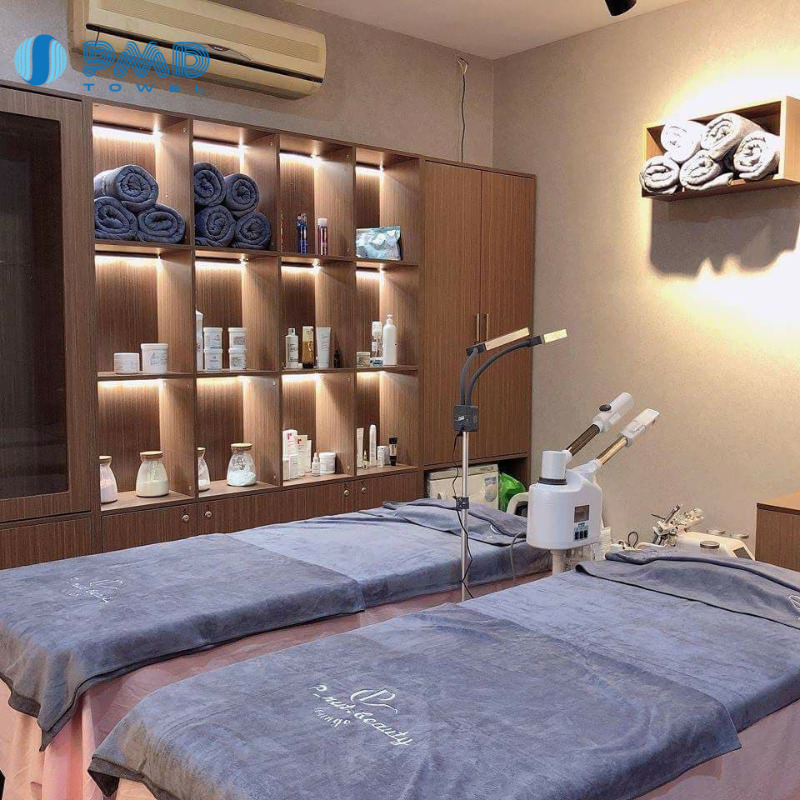 Khăn Spa trải giường Microfiber