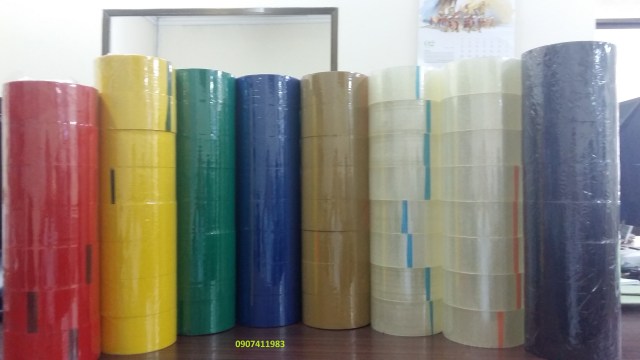 Băng keo màu - Băng Keo Nhựt Rạng - Công Ty TNHH Nhựt Rạng