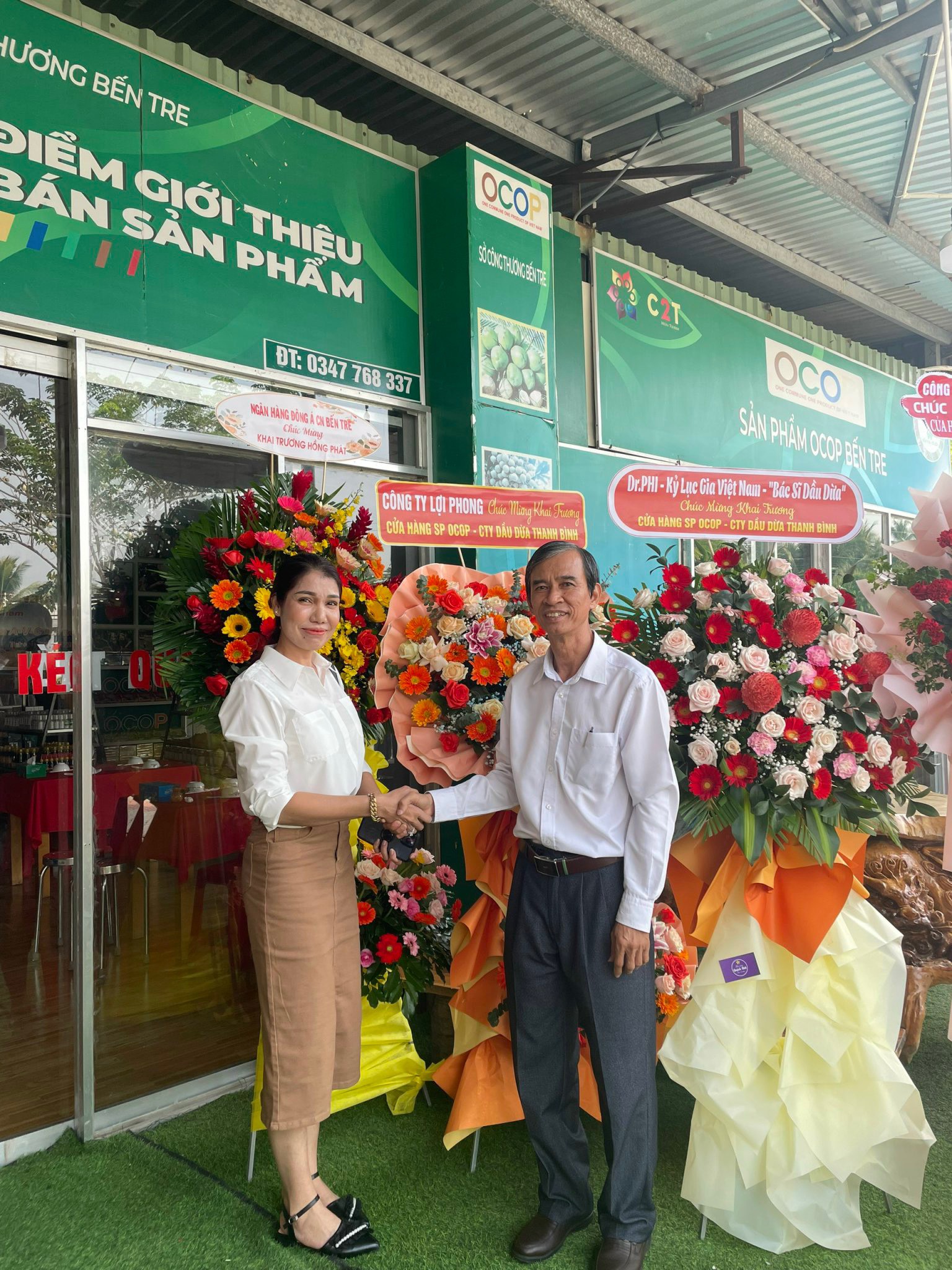 Cửa hàng OCOP & đặc sản bến tre - Dầu Dừa Thanh Bình - Công Ty TNHH Thương Mại Dịch Vụ Và Sản Xuất Dầu Dừa Thanh Bình