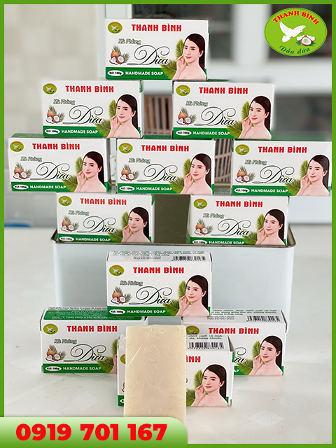Xà bông dừa - Dầu Dừa Thanh Bình - Công Ty TNHH Thương Mại Dịch Vụ Và Sản Xuất Dầu Dừa Thanh Bình