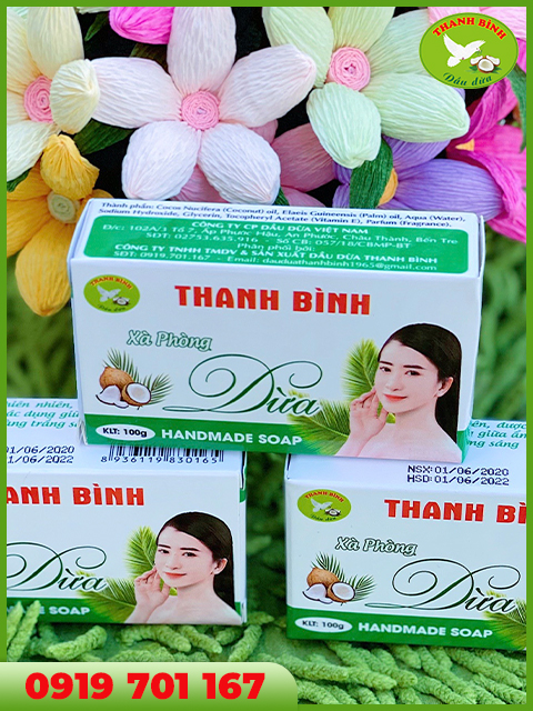 Xà bông dừa - Dầu Dừa Thanh Bình - Công Ty TNHH Thương Mại Dịch Vụ Và Sản Xuất Dầu Dừa Thanh Bình