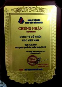 Chứng nhận - Sơn Nano Extra - Công Ty Cổ Phần EGO Việt Nam