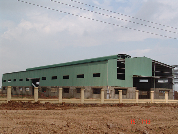 Nhà xưởng Nhật Minh - KCN Đình Vũ - Nhà Thép Tiền Chế Hưng Long - Công Ty CP Kết Cấu Thép Xây Dựng Và Môi Trường Rừng Hưng Long