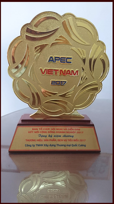 Giải thưởng - Xây Dựng Quốc Cường - Công Ty TNHH Xây Dựng - Thương Mại Quốc Cường
