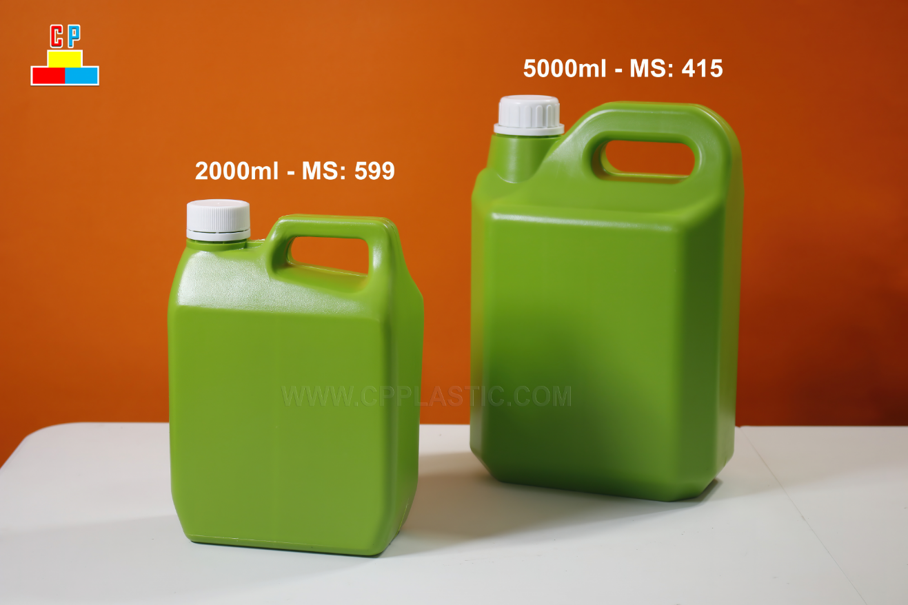 Can nhựa HDPE đựng thuốc bảo vệ thực vật - Công Ty TNHH Sản Xuất Thương Mại Nhựa Cường Phát Long An - Chi Nhánh tại HCM