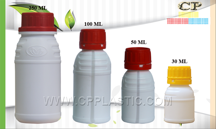 Can nhựa HDPE đựng thuốc nông dược