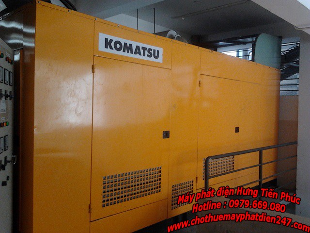 Máy đi phát điện Komatsu