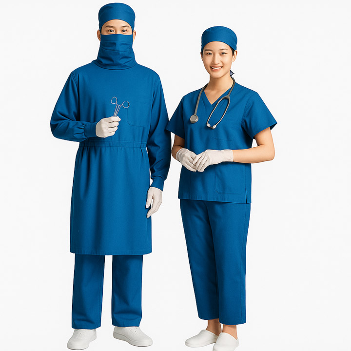 Đồng phục bác sỹ phẫu thuật - May Đồng Phục De Charme - Công Ty Cổ Phần Sản Xuất Và Thương Mại De Charme