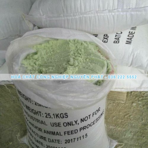 Ferrous Sulphate Heptahydrate - Hóa Chất Nguyễn Phát - Công Ty TNHH Công Nghiệp Nguyễn Phát