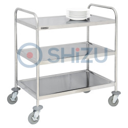 Xe đẩy inox nhà hàng cao cấp - Thiết Bị Phòng Sạch Shizu - Công Ty TNHH Sản Xuất - Thương Mại - Dịch Vụ Shizu