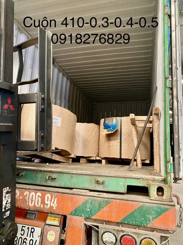 Inox cuộn 410 - 0.3 - 0.4 - 0.5