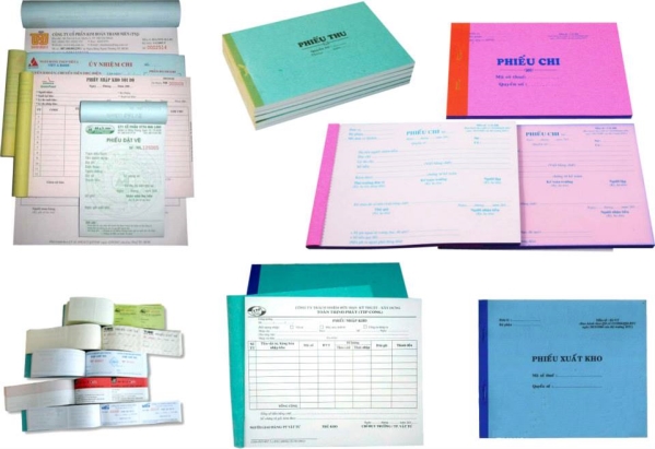 In phiếu thu chi - In Bảo Minh - Công Ty TNHH In Bảo Minh