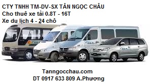 Cho thuê xe du lịch - Công Ty TNHH Thương Mại Dịch Vụ Sản Xuất Tân Ngọc Châu TNC